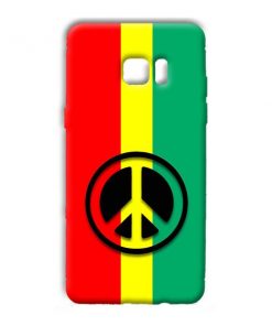 Peace Symbol Design Custom Back Case for Samsung Galaxy Note 7