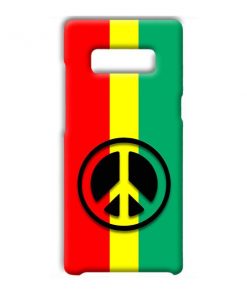 Peace Symbol Design Custom Back Case for Samsung Galaxy Note 8