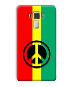 Peace Symbol Design Custom Back Case for ASUS Zenfone 3 Laser