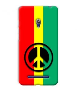 Peace Symbol Design Custom Back Case for ASUS Zenfone 5