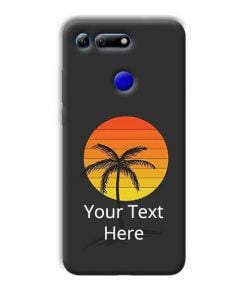 Sunset Beach Design Custom Back Case for Huawei Honor View 20