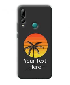 Sunset Beach Design Custom Back Case for Huawei Y9 Prime
