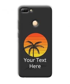 Sunset Beach Design Custom Back Case for Infinix Note 5
