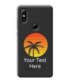 Sunset Beach Design Custom Back Case for Xiaomi Mi Mix 2S