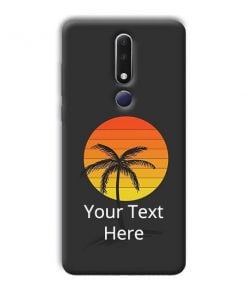 Sunset Beach Design Custom Back Case for Nokia 3.1 Plus