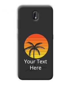 Sunset Beach Design Custom Back Case for Nokia 3.2