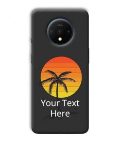 Sunset Beach Design Custom Back Case for OnePlus 7T
