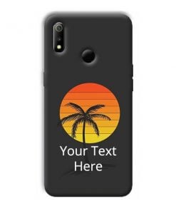 Sunset Beach Design Custom Back Case for Realme 3 Pro