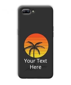 Sunset Beach Design Custom Back Case for Realme C1
