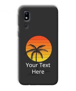 Sunset Beach Design Custom Back Case for Samsung Galaxy A2 Core
