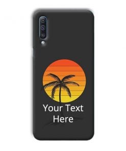 Sunset Beach Design Custom Back Case for Samsung Galaxy A50