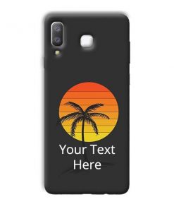 Sunset Beach Design Custom Back Case for Samsung Galaxy A8 Star