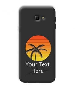 Sunset Beach Design Custom Back Case for Samsung Galaxy J4 Plus