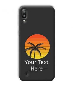 Sunset Beach Design Custom Back Case for Samsung Galaxy M10