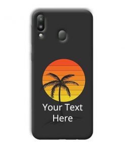 Sunset Beach Design Custom Back Case for Samsung Galaxy M20