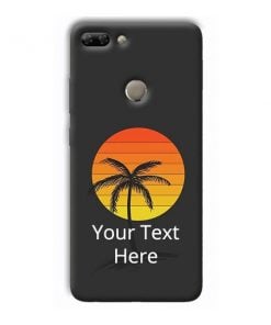 Sunset Beach Design Custom Back Case for Tecno Camon I Twin