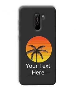 Sunset Beach Design Custom Back Case for Xiaomi Poco F1