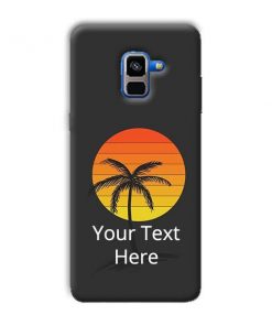 Sunset Beach Design Custom Back Case for Samsung Galaxy A8 Plus
