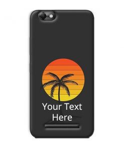 Sunset Beach Design Custom Back Case for Lenovo Vibe C