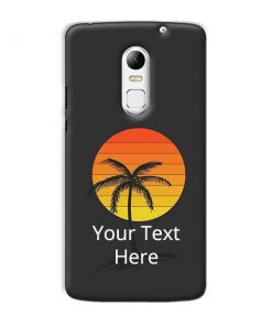 Sunset Beach Design Custom Back Case for Lenovo Vibe X3