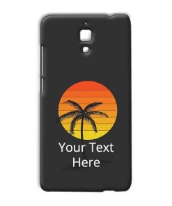 Sunset Beach Design Custom Back Case for Xiaomi Mi4 Mi 4