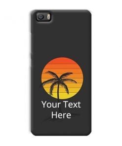 Sunset Beach Design Custom Back Case for Xiaomi Redmi Mi5
