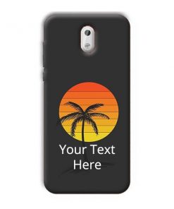 Sunset Beach Design Custom Back Case for Nokia 3