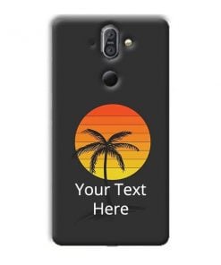 Sunset Beach Design Custom Back Case for Nokia 8 Sirocco