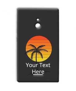 Sunset Beach Design Custom Back Case for Nokia XL