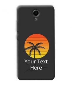 Sunset Beach Design Custom Back Case for Xiaomi Redmi Note 2