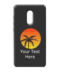 Sunset Beach Design Custom Back Case for Xiaomi Redmi Note 4X