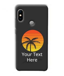 Sunset Beach Design Custom Back Case for Redmi Note 5 Pro