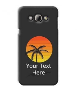 Sunset Beach Design Custom Back Case for Samsung Galaxy A3