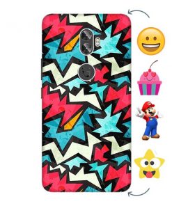 Abstract Design Design Custom Back Case for Gionee A1 Plus