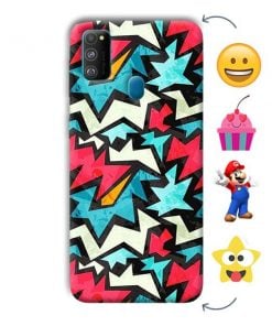 Abstract Design Design Custom Back Case for Samsung Galaxy M30s