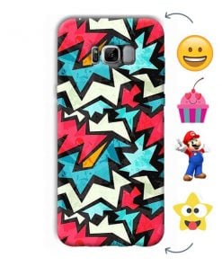 Abstract Design Design Custom Back Case for Samsung Galaxy S8 Plus