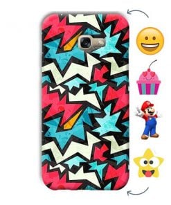 Abstract Design Design Custom Back Case for Samsung Galaxy On Nxt