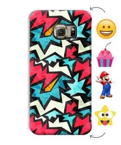 Abstract Design Design Custom Back Case for Samsung Galaxy S7