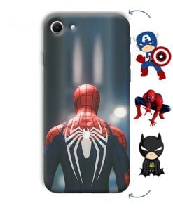 Spider Design Custom Back Case for Apple iPhone 8