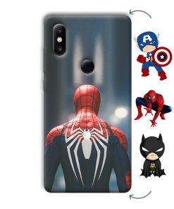 Spider Design Custom Back Case for Xiaomi Mi Mix 2S