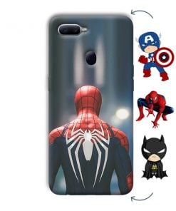 Spider Design Custom Back Case for Oppo A5s