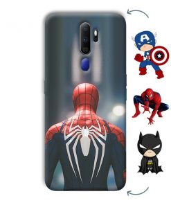 Spider Design Custom Back Case for Oppo A5 2020