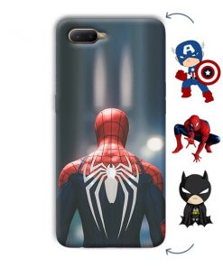 Spider Design Custom Back Case for Oppo K1