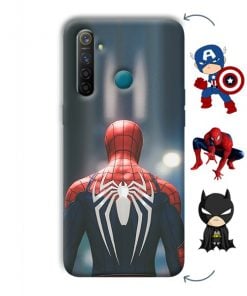 Spider Design Custom Back Case for Realme 5