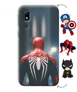 Spider Design Custom Back Case for Samsung Galaxy A2 Core