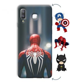 Spider Design Custom Back Case for Samsung Galaxy A8 Star