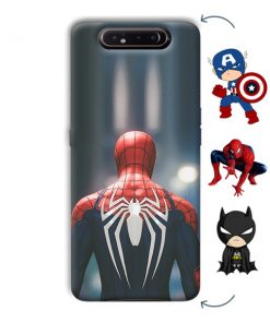 Spider Design Custom Back Case for Samsung Galaxy A80