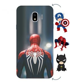 Spider Design Custom Back Case for Samsung Galaxy J4