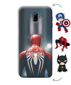Spider Design Custom Back Case for Samsung Galaxy J6 Plus