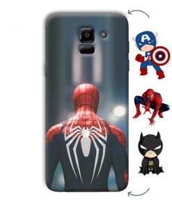 Spider Design Custom Back Case for Samsung Galaxy On6